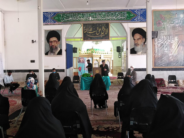 قدردانی سفیران حضرت علی‌بن‌موسی‌الرضا(ع) از جهادگران سلامت ابرکوه