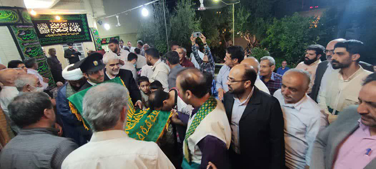 مراسم سالگرد شهید ناصر حیدری با حضور نمایندگان امام‌الرئوف